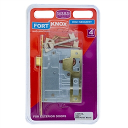 M3G15 - 4 Lever Lock Only Brass Plated -M3G15_IP_b_T